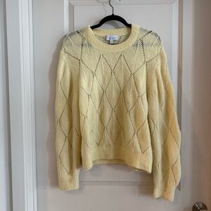 Butter yellow sweater